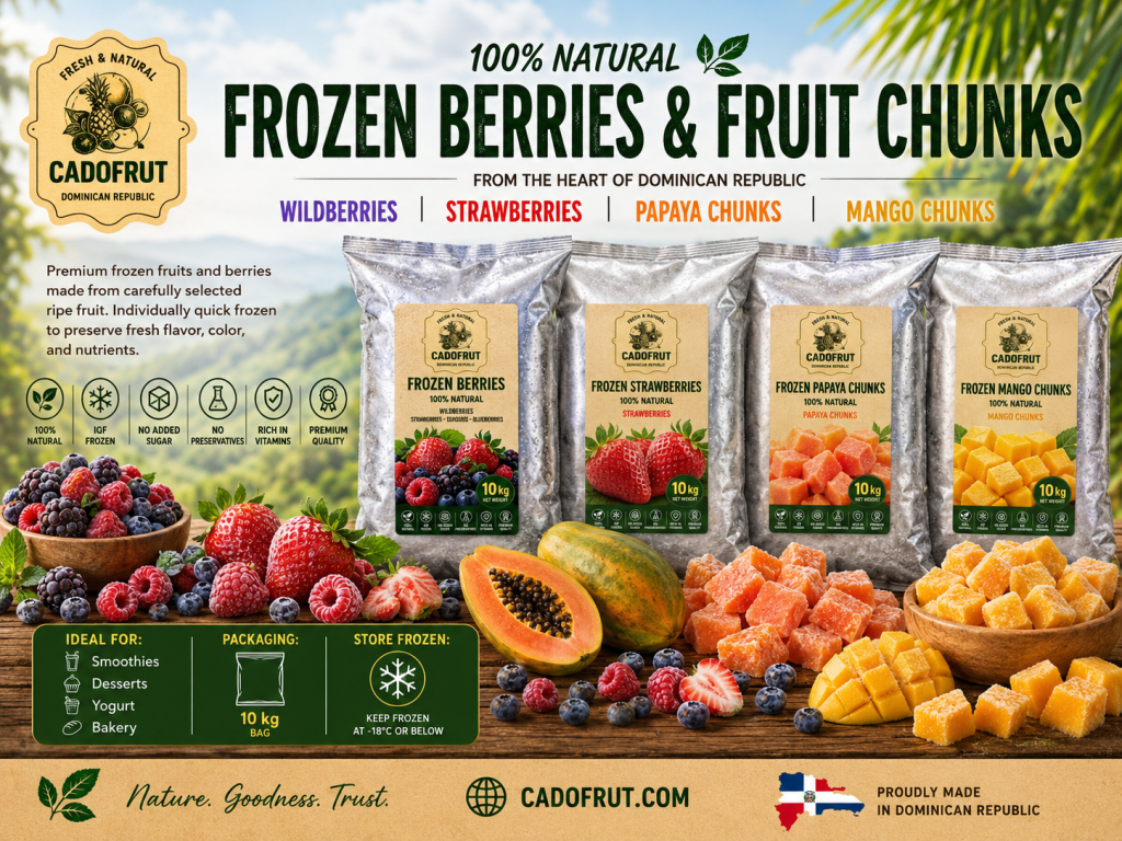 CADOFRUT FROZEN FRUITS